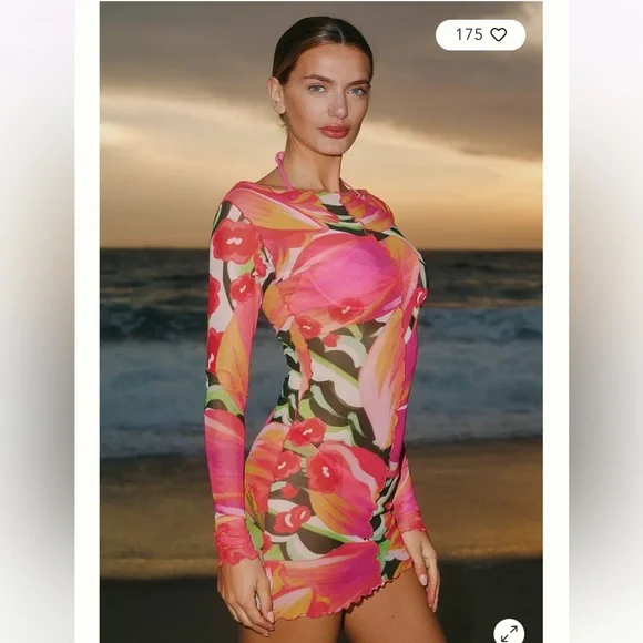 NWOT Agua Bendita Hadley Dress size S - Picture 3 of 5